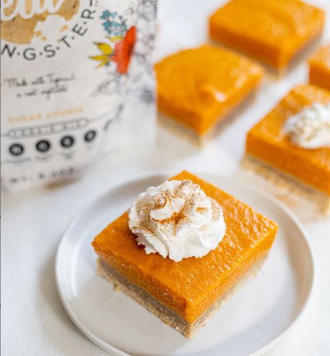 NEW! AIP Pumpkin Pie Squares
