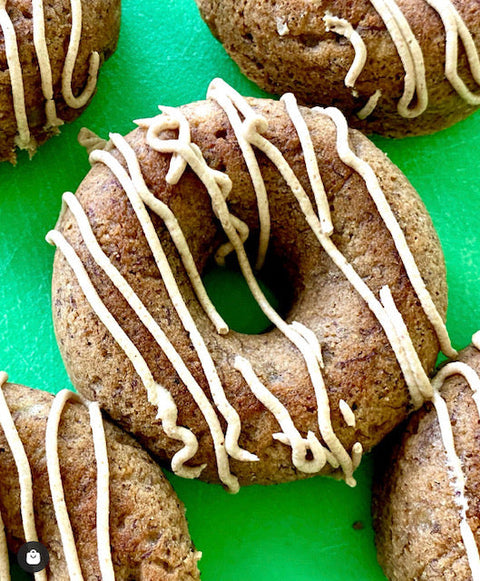 Vegan Banana Bread Donuts