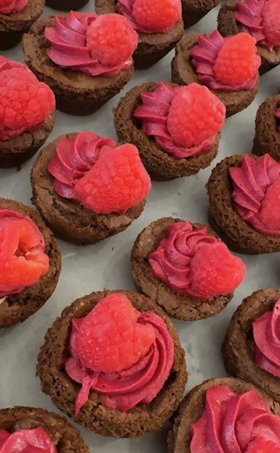 AIP / Allergy-Friendly Raspberry Brownie Bites