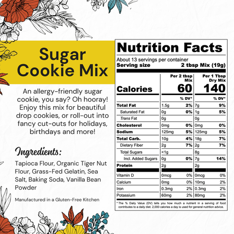 sugar cookie mix