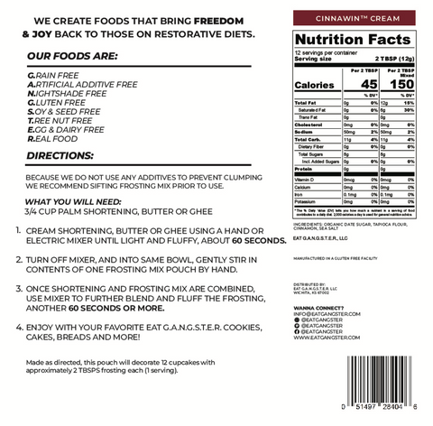 Autoimmune Protocol Safe Cinnawin Cookies