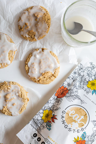Allergy-friendly / AIP Lemon-Glazed Sugar Cookies