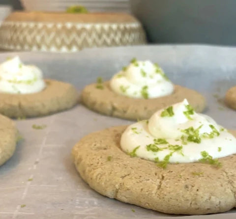 Allergy-Friendly Key Lime Crumbl Cookie Dupe