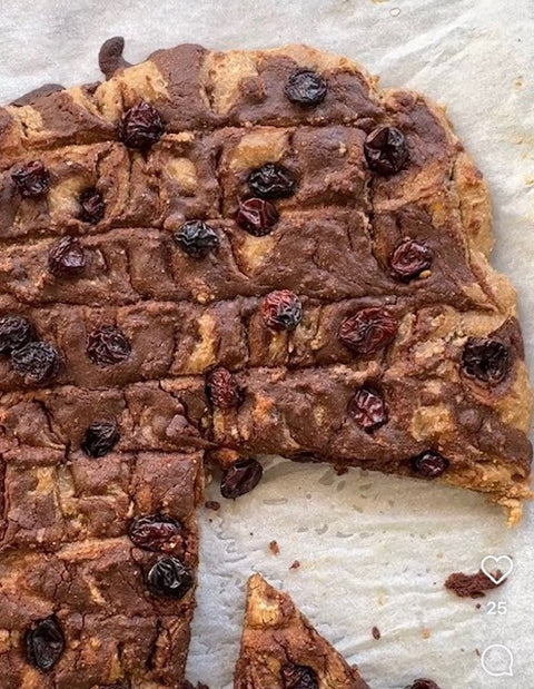 AIP / Allergy-Friendly Cinnamon Raisin Flatbread