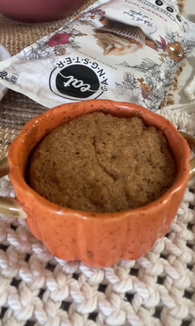 AIP / Allergy-Friendly Cinnawin Raisin Mug Cake