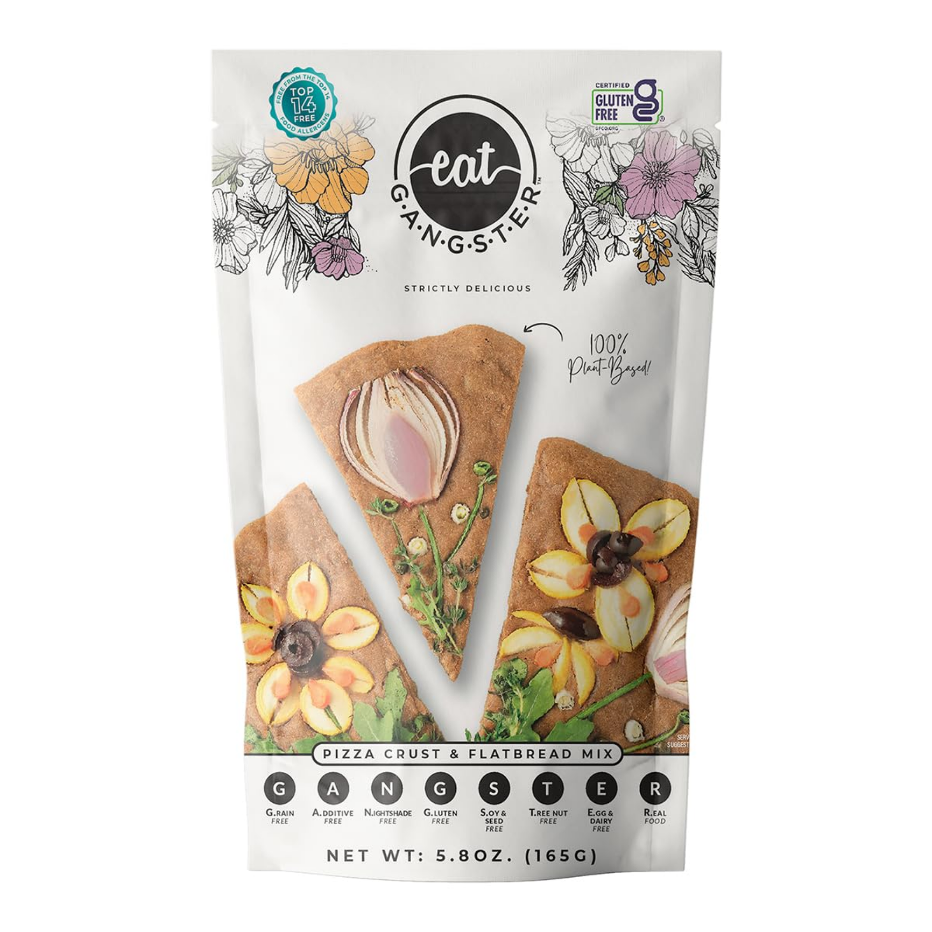 VEGAN Pizza Crust & Flatbread Mix
