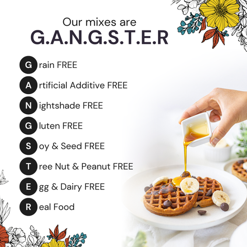 soy and seed free waffle mix 