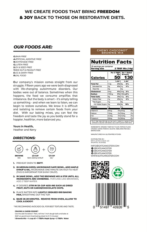 Autoimmune Protocol Cookie Mix