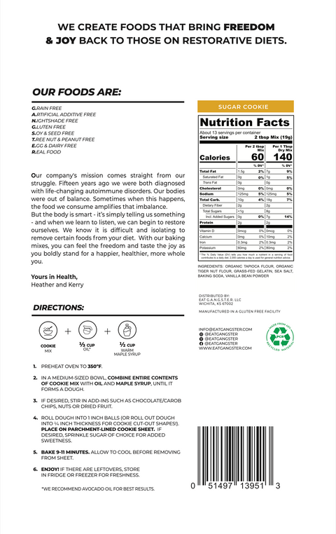 Sugar Cookie Mix